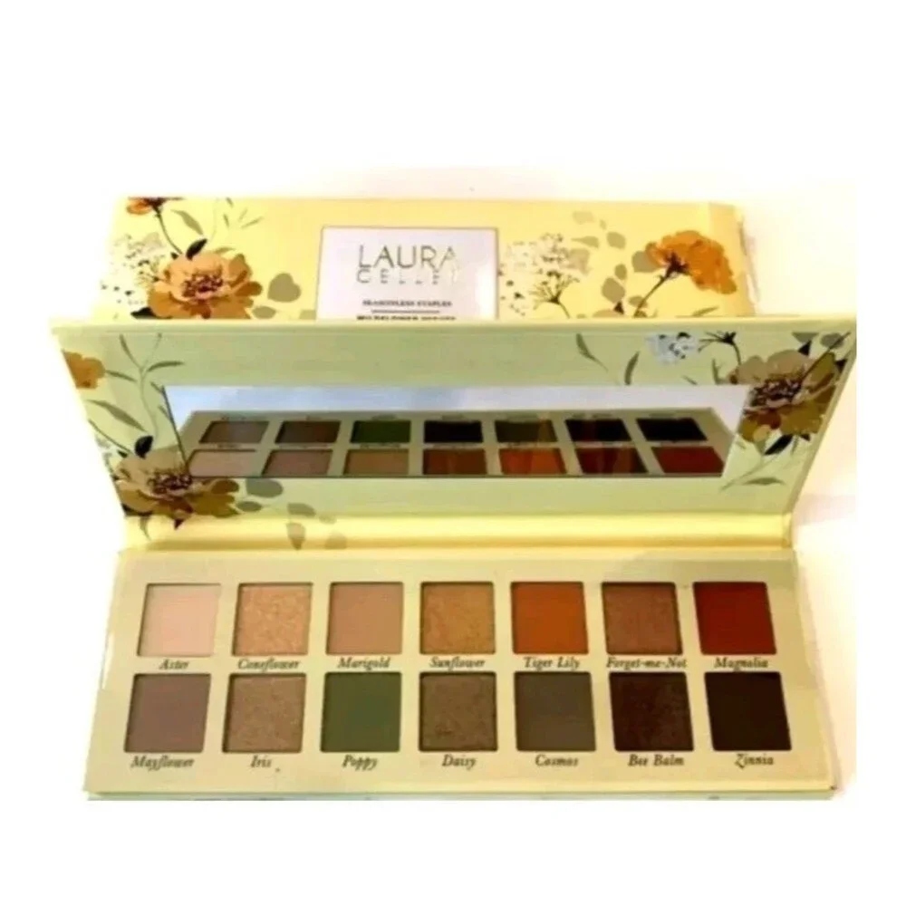 Laura Geller Seasonless Staples Wildflower Wishes Eyeshadow Palette 14 Shades